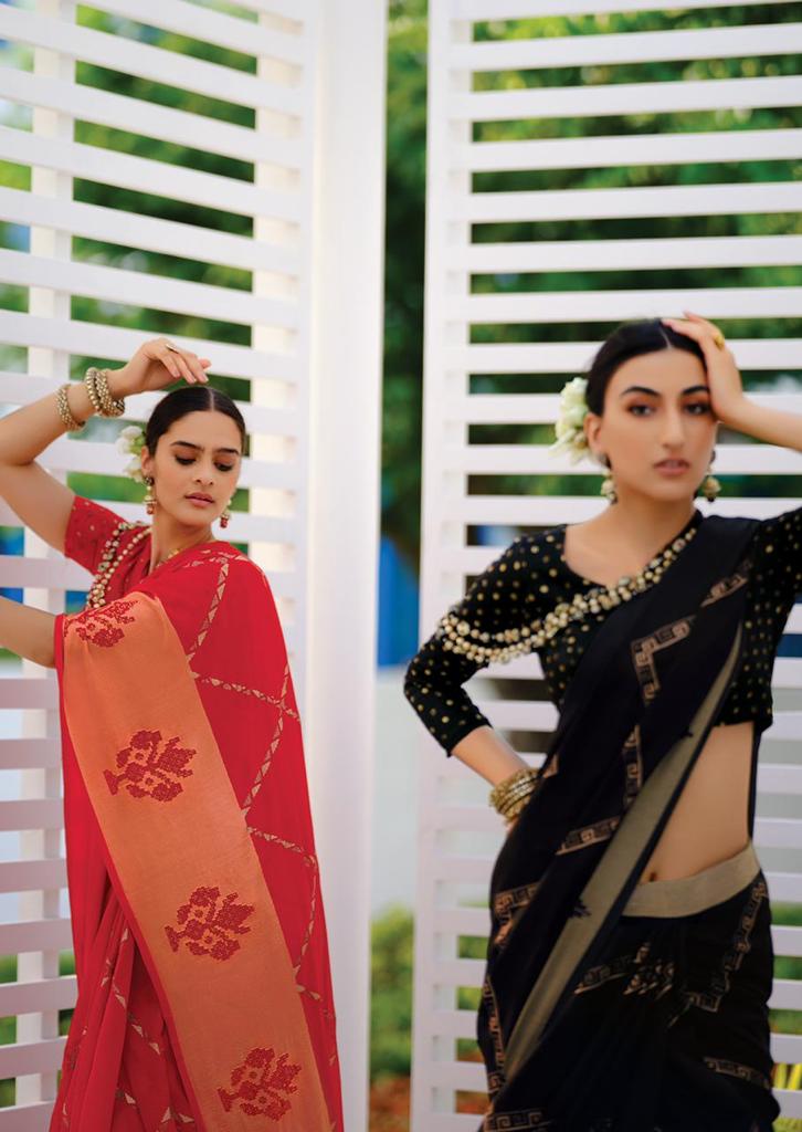 lt kashvi craeation kanishka viscose georgeous look saree catalog