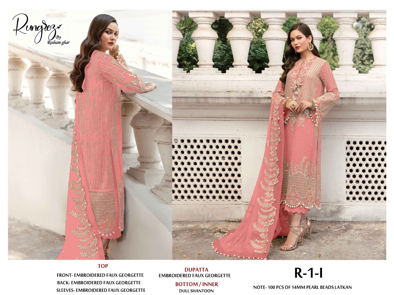 rungrez RUNGREZ R 1 I Salwar Kameez Georgette Singles