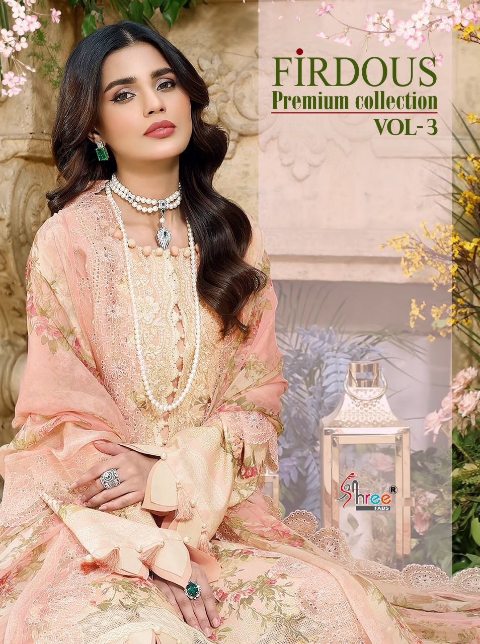 shree fab firdous premium collection vol 03 cotton exclusive print salwar suit cotton dupatta catalog