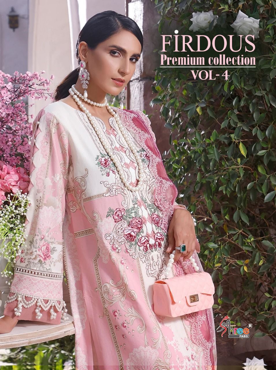 shree fab firdous premium collection vol 04 cotton astonishing salwar suit cotton dupatta catalog