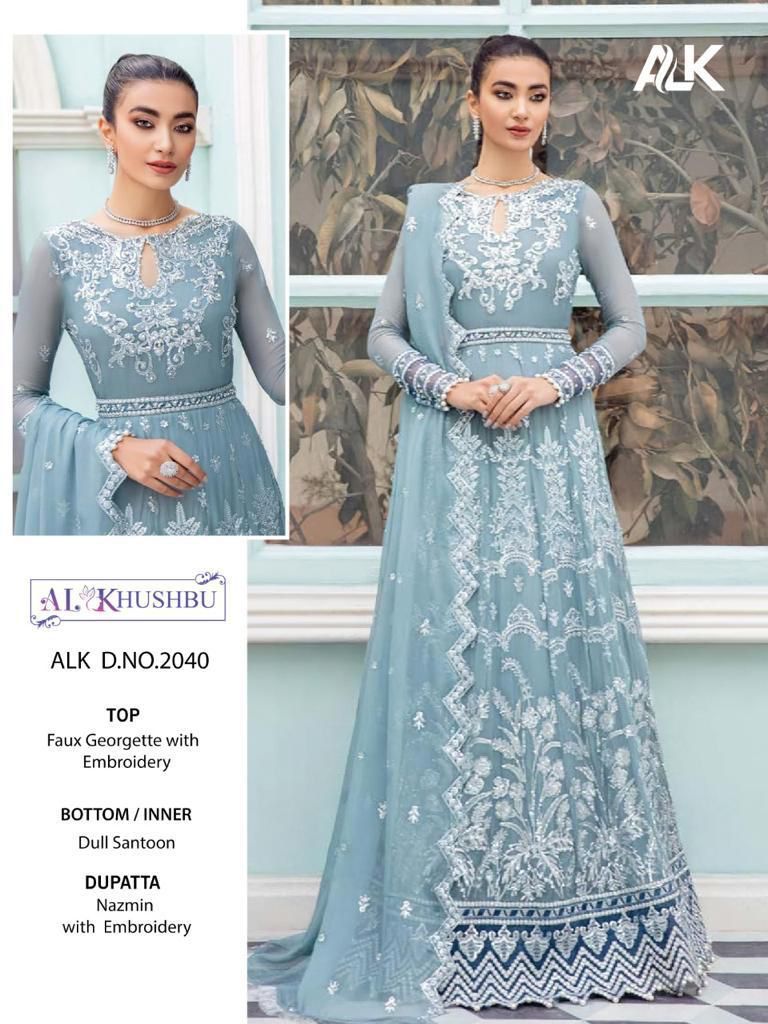 al khushbu Al khushbu 2040  Salwar Kameez Georgette Singles