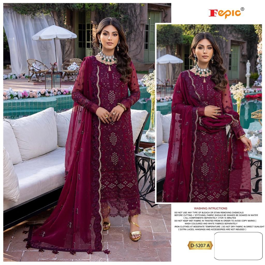 FEPIC Rosemeen 5207 A Salwar Kameez Georgette Singles