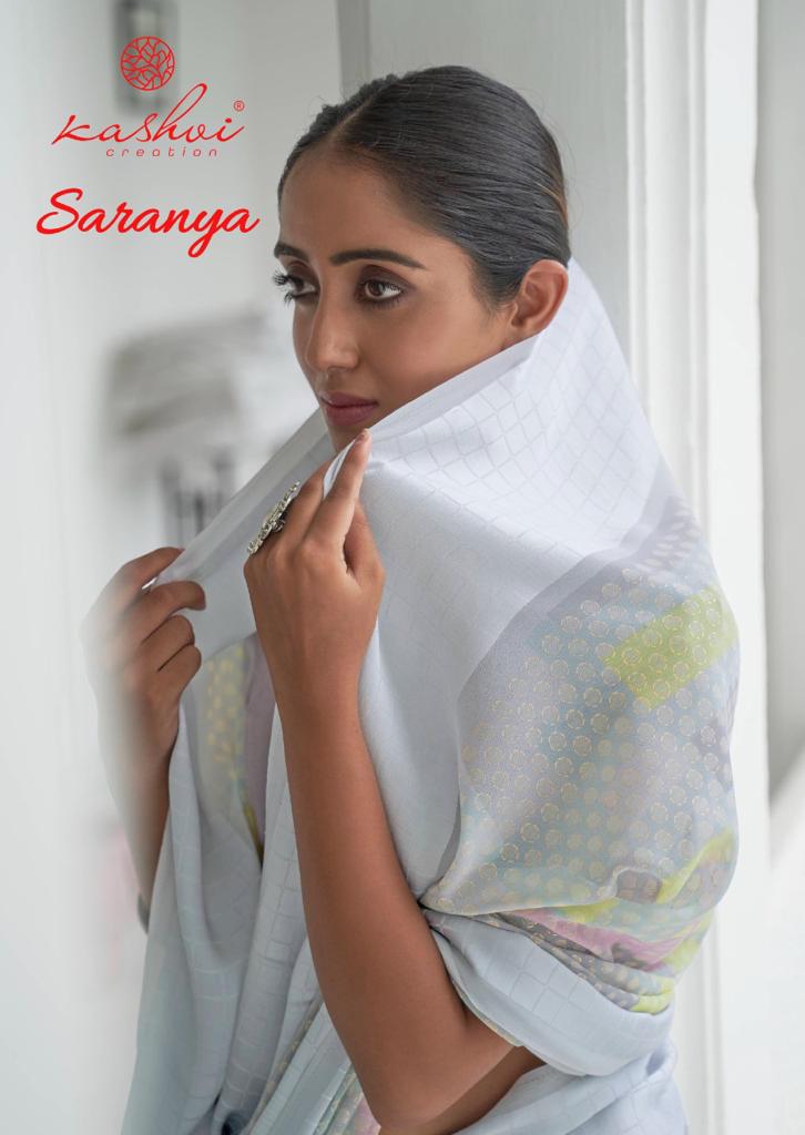 lt kashvi creation saranya georgettedecent look saree catalog