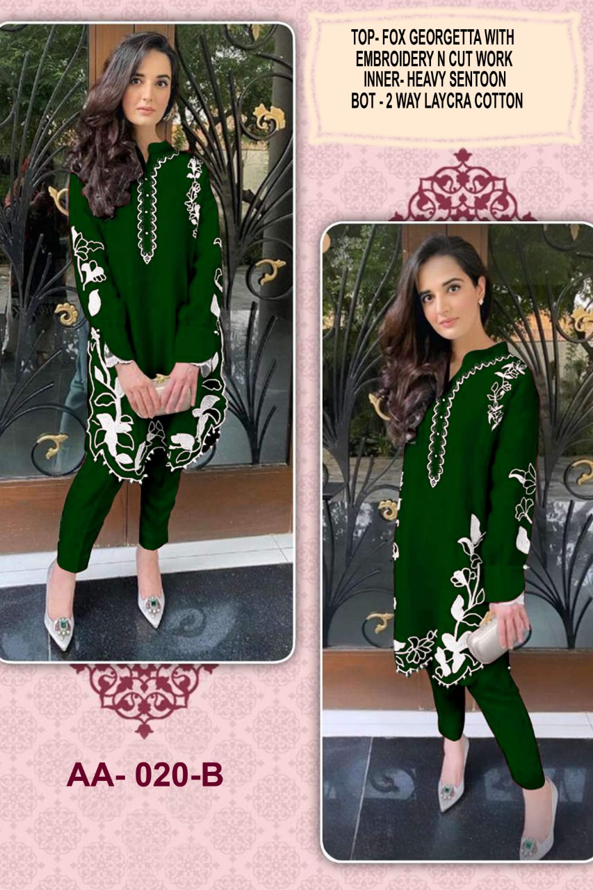 aarsh Aarsh  020 B Kurti Georgette Singles