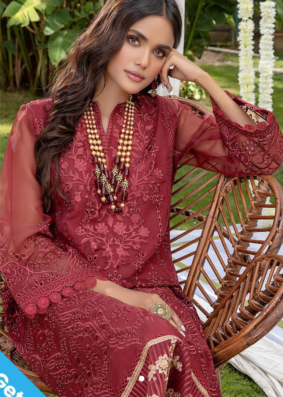 dinsaa suit DS 111 A B  C cotton elegant look salwar suit Single