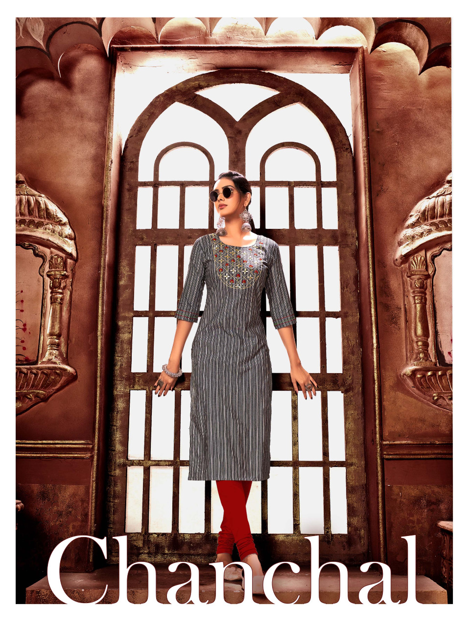 fashion galleria chanchal vol 1 cotton decent look kurti catalog