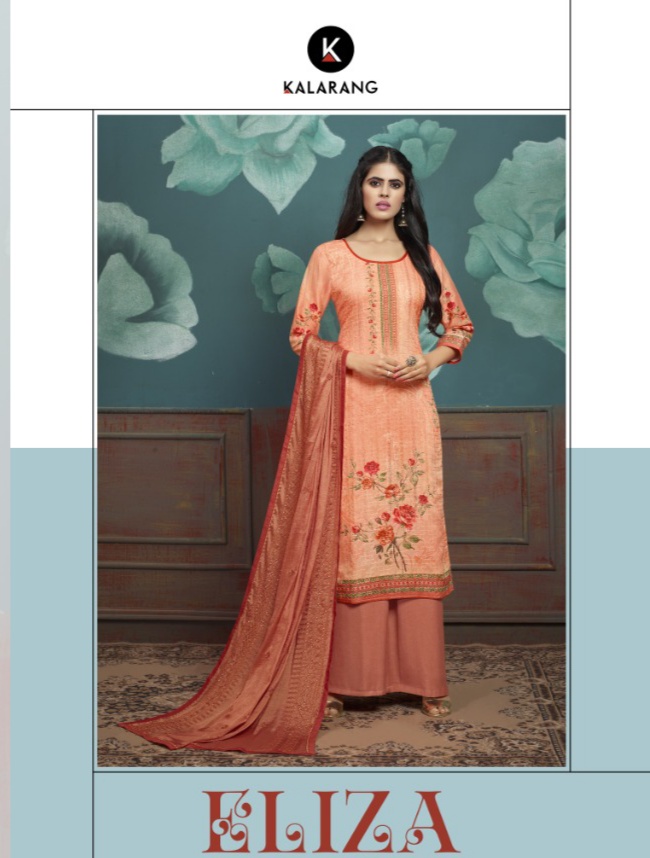 Kalarang Eliza jam didital ari work elegant style salwar suits catalog