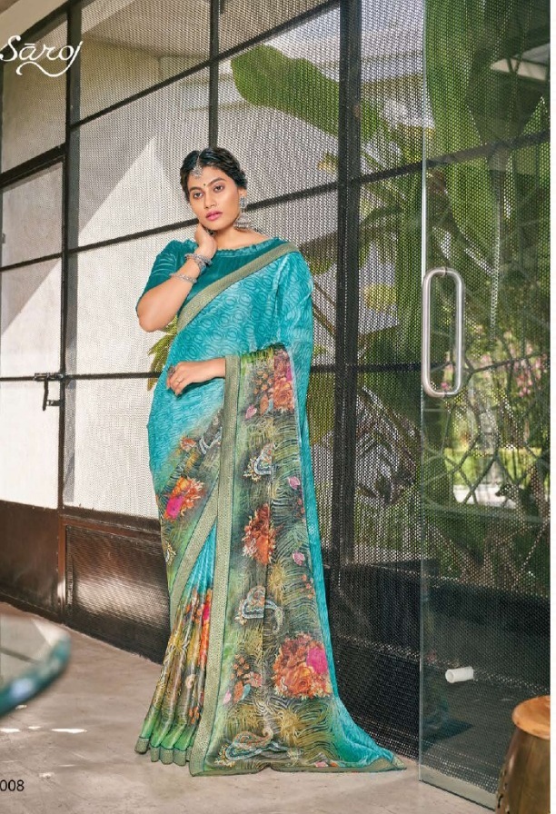 saroj saree delight vol 4 brasso attractive look saree catalog