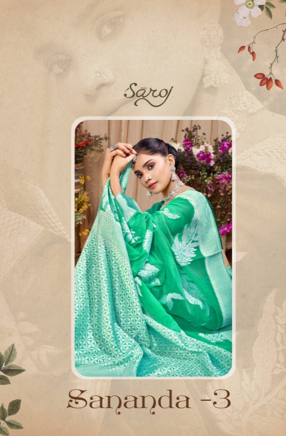 saroj saree sananda vol 3 cotton astonishing saree catalog