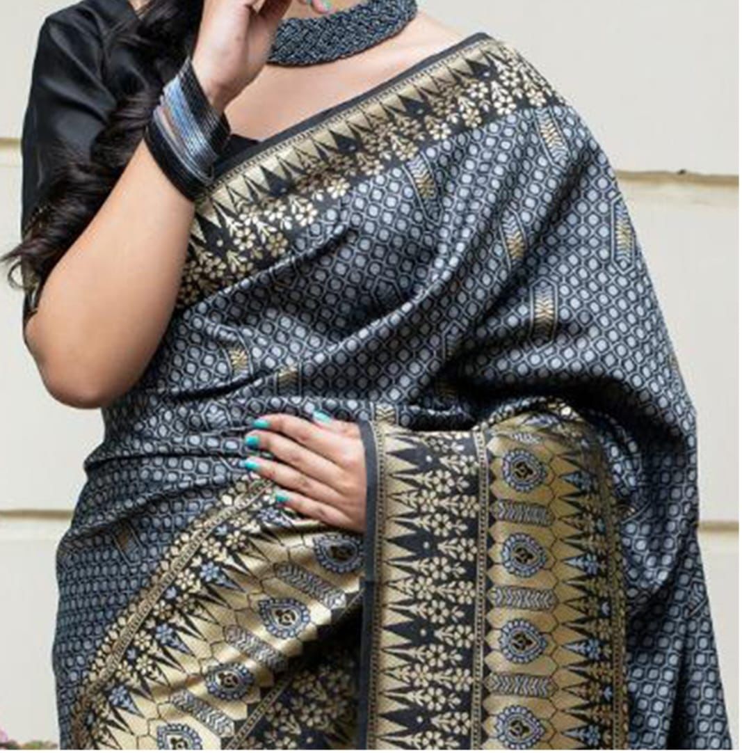 vivera international subhlaxmi silk regal look saree single