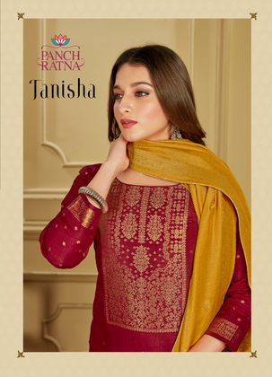 panch ratna tanisha viscose new and modern style salwar suit catalog