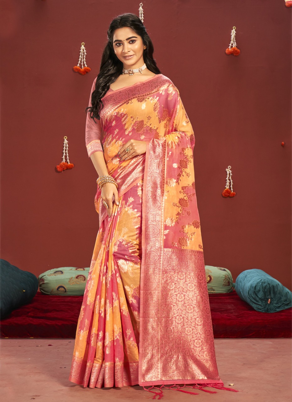 sangam print maytri cotton cotton astonishing saree catalog