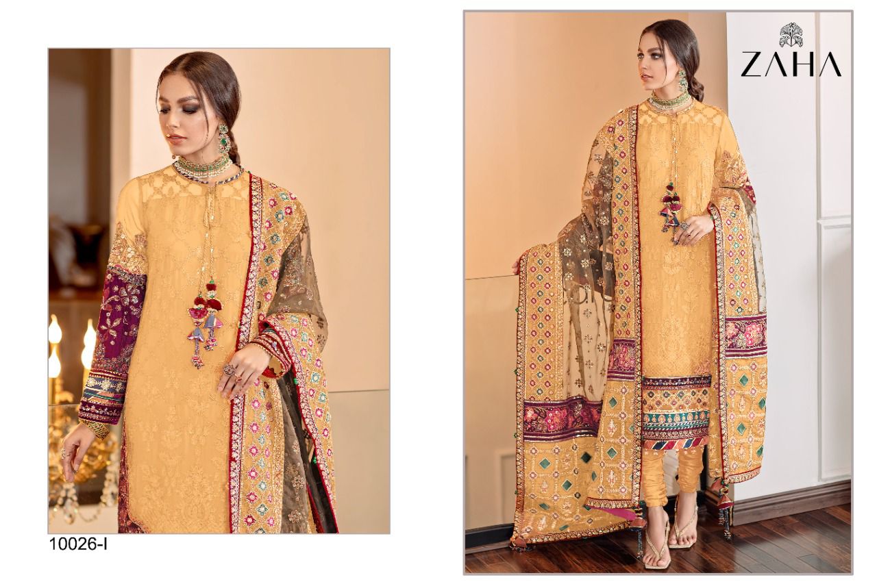 zaha ZAHA 10026 I Salwar Kameez Georgette Singles