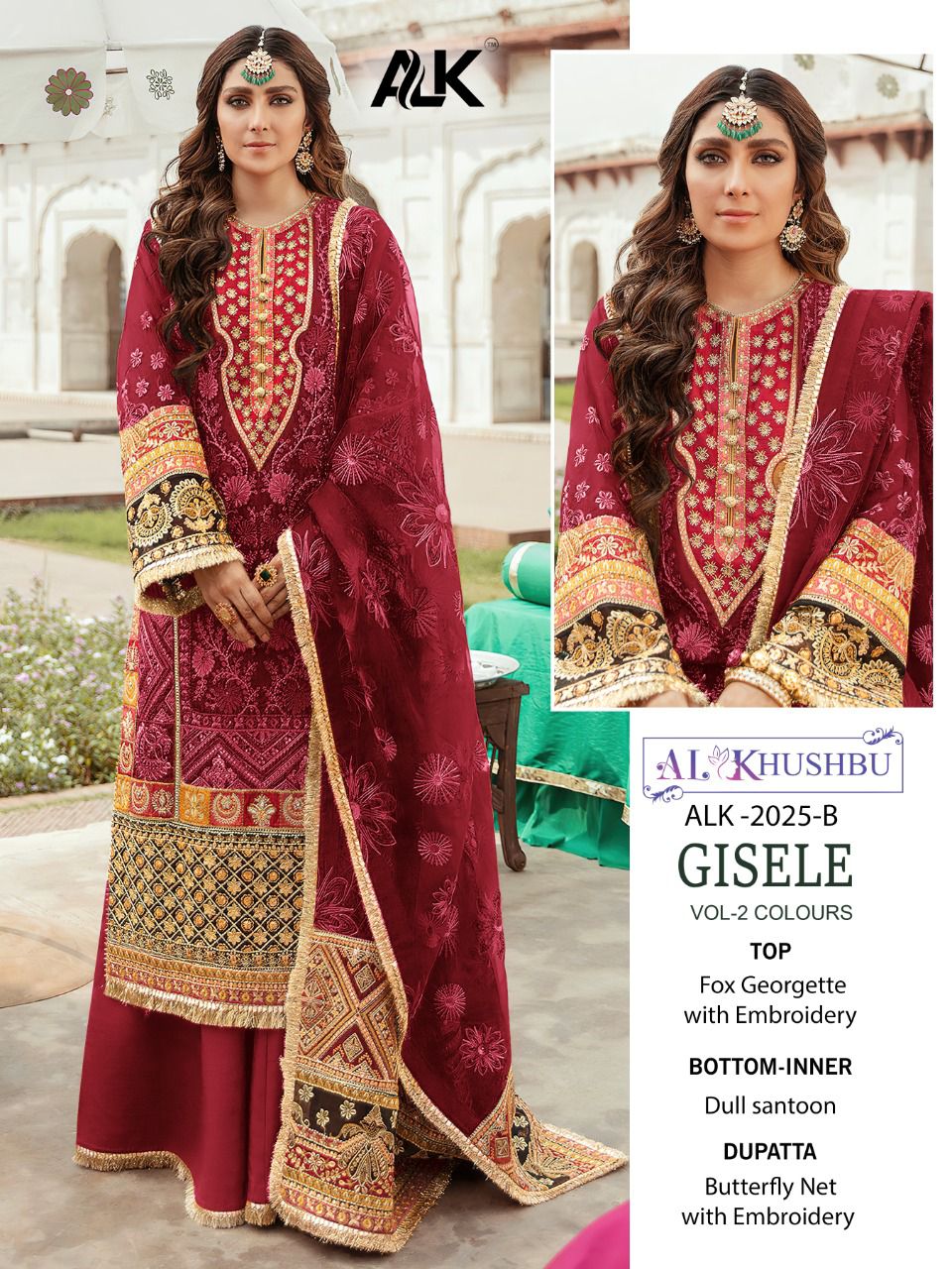 al khushbu AL KHUSHBU 2025 B Salwar Kameez Georgette Singles