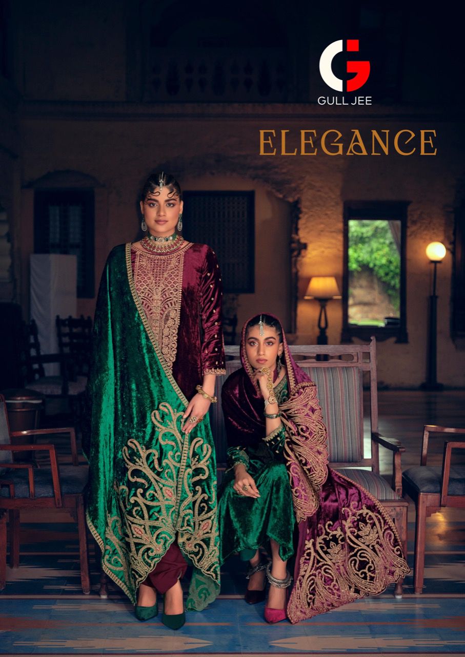 gull jee elegance viscose innovative look salwar suit catalog