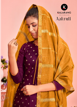 kalarang aakruti muslin elegant look salwar suit catalog