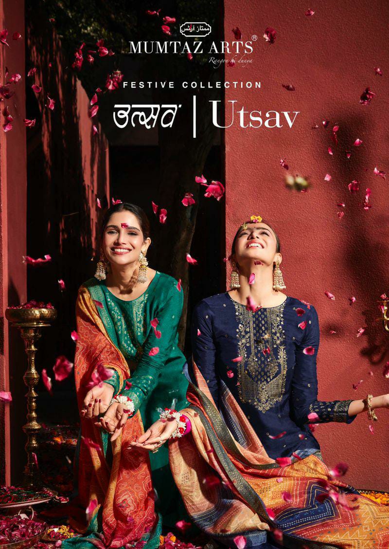 mumtaz art utsav dola  viscose astonishing slawr suit catalog