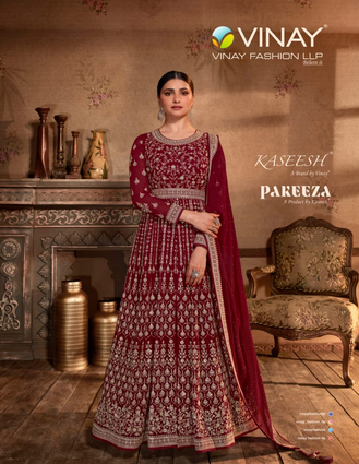 vinay fashion kaseesh pakeeza georgette regal look salwar suit catalog