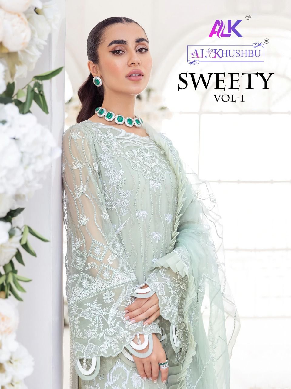 al khushbu sweety vol 1 georgette regal llok salwar suit catalog