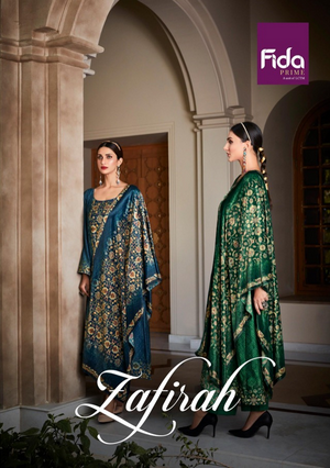 fida international zafirah velvet innovative look salwar suit catalog