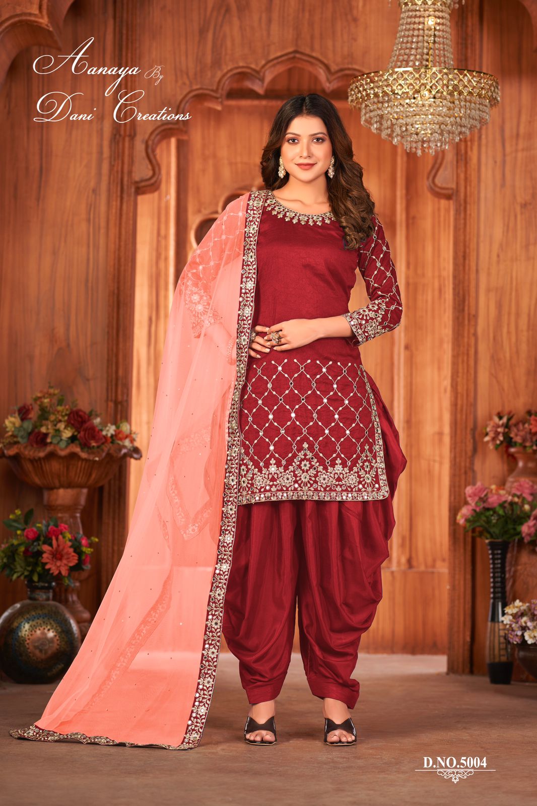 dani aanaya 5000 serice vol 150 art silk gorgeous look Salwar suit catalog