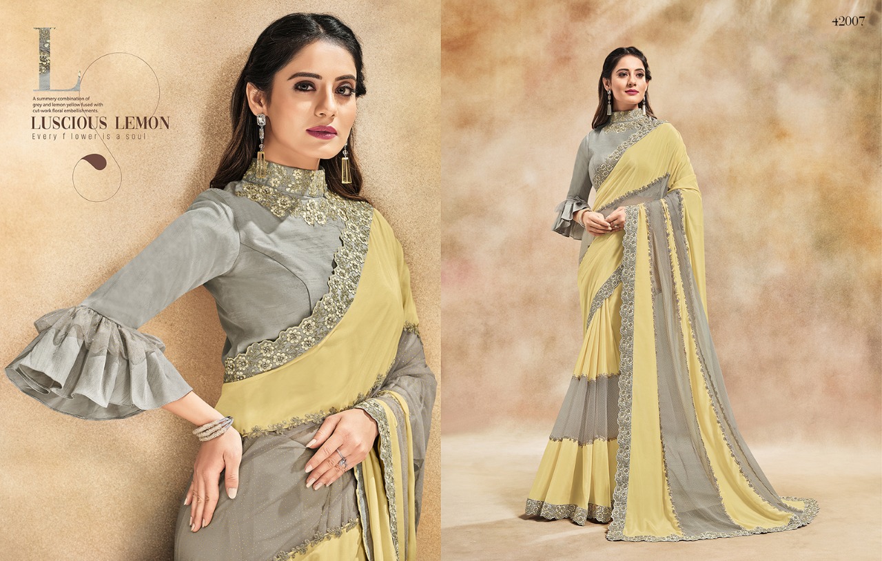 mahotsav mahotsav 42000 series silk festive look saree catalog