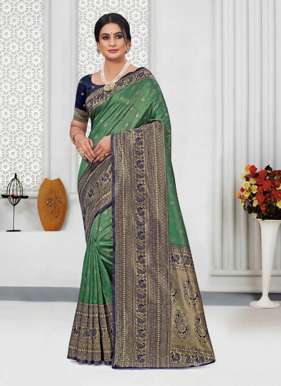 sangam print kamini silk silk festive look saree catalog