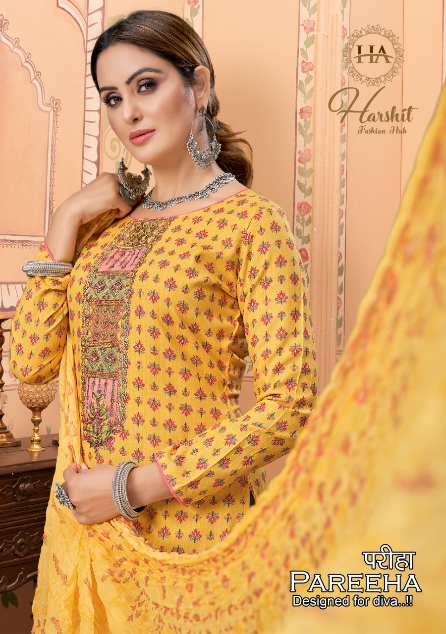 alok suit harshini pareeha viscose rayon exclusive look salwar suit catalog