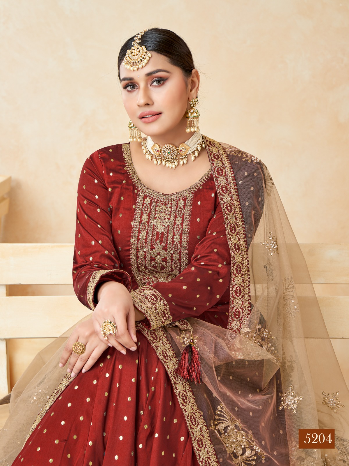 dani aanaya 5200 serice vol 152 tafeta attractive look salwr suit catalog