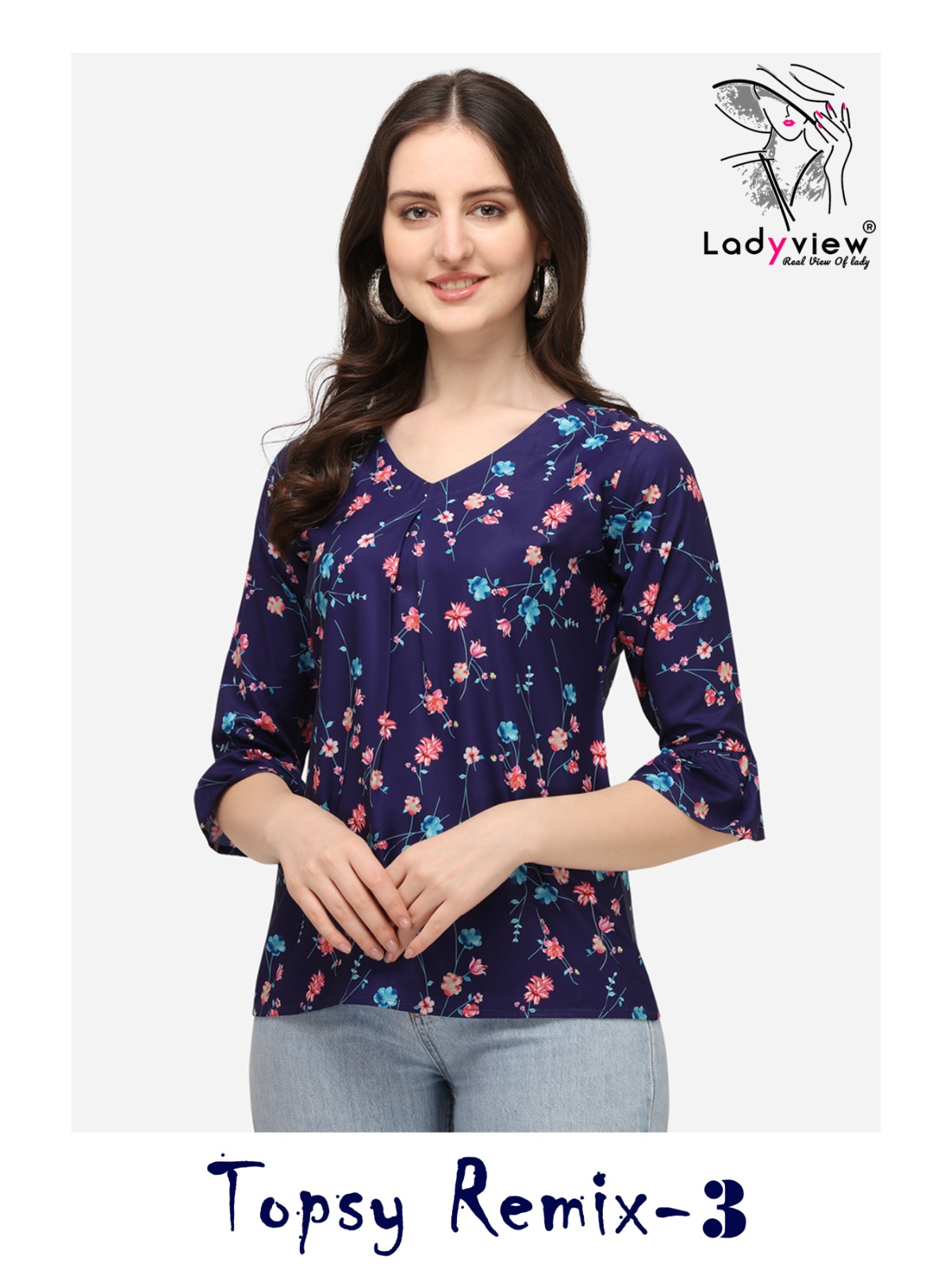 ladyview topsy remix 3 American Crape new and modern style tops catalog