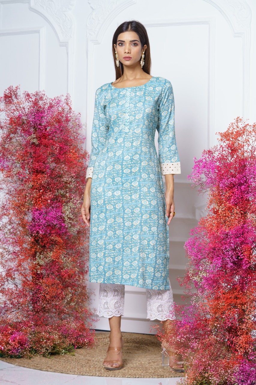 psyna psyna d no 1760 rayon elegant kurti size set