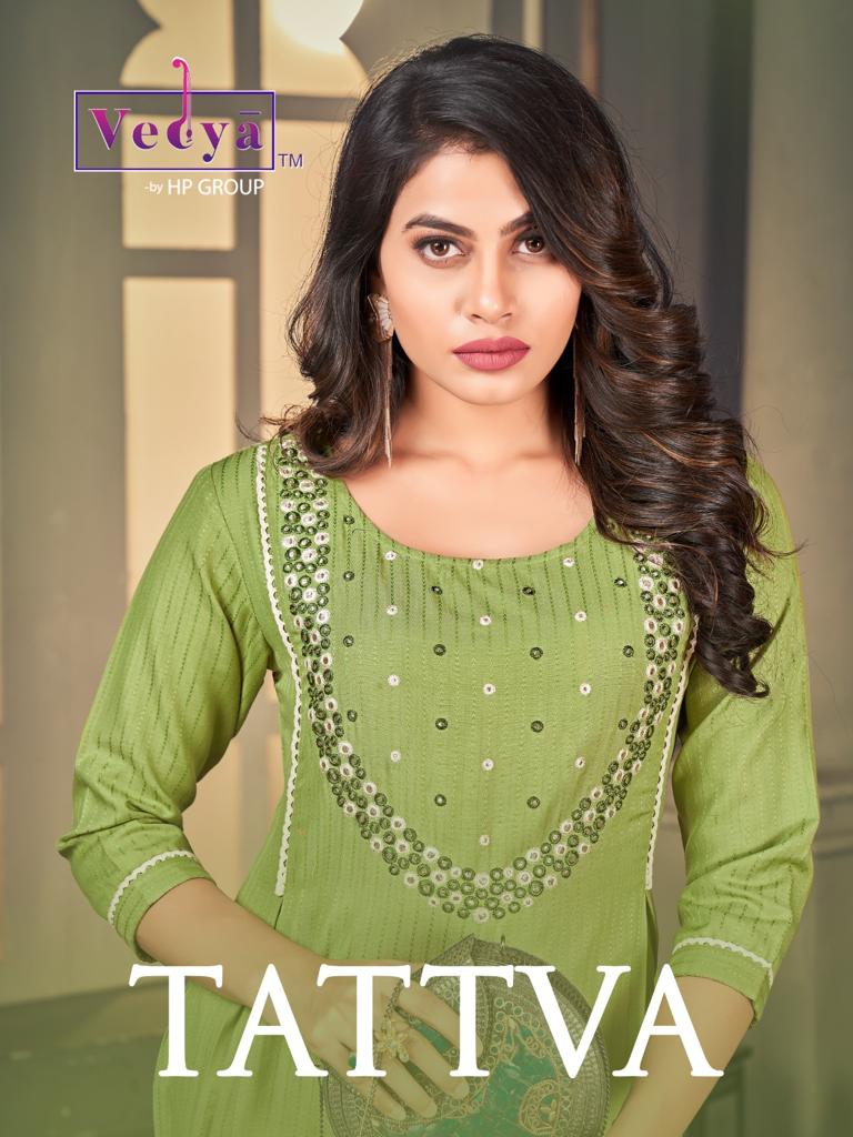 vedya tattva rayon catchy llok kurti catalog