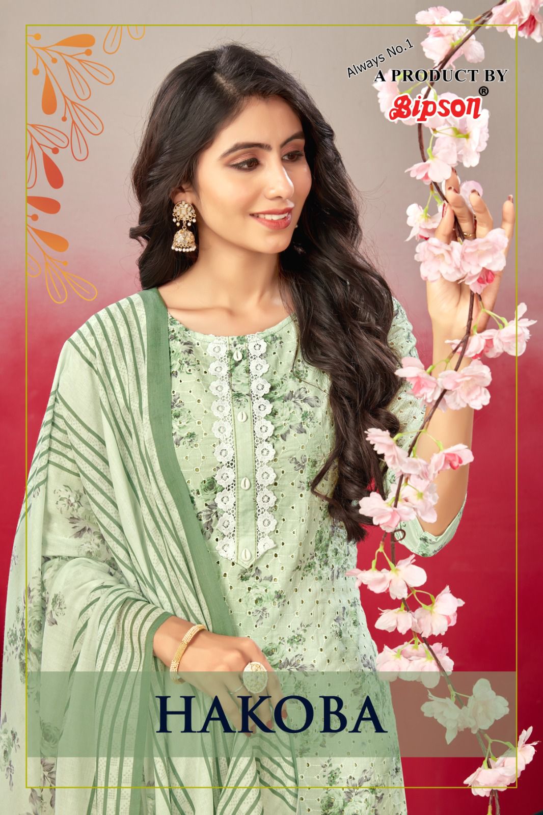 Bipson hakoba 2074 modal attractive look salwar suit catalog