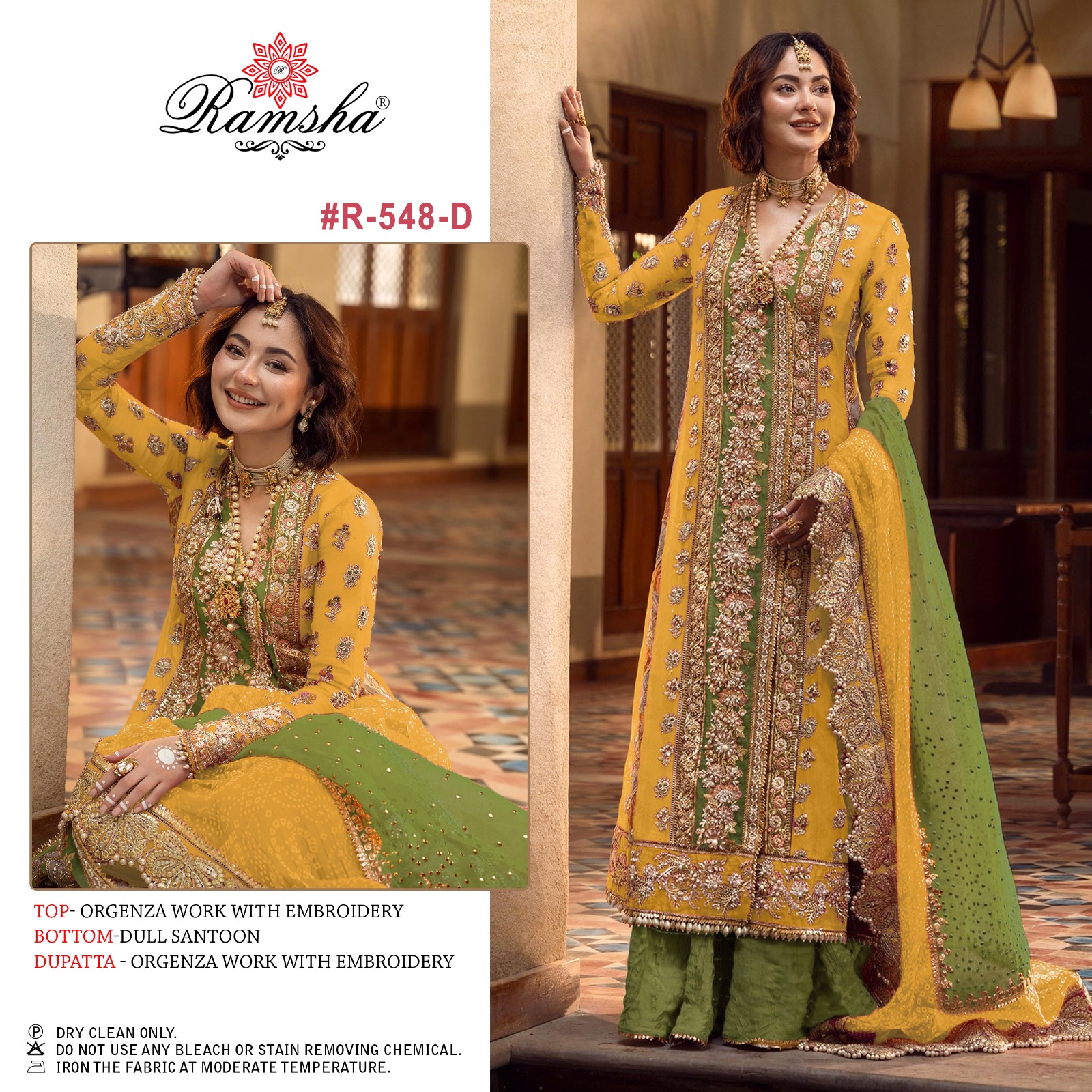 Ramsha Ramsha r-548 D Salwar Kameez Georgette Singles