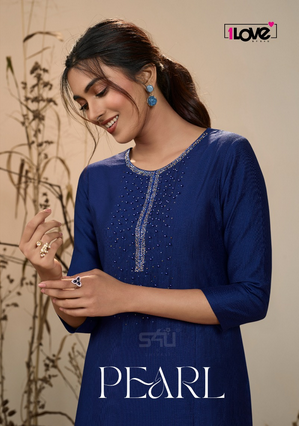 s4u pearl viscose new and moden look kurti catalog