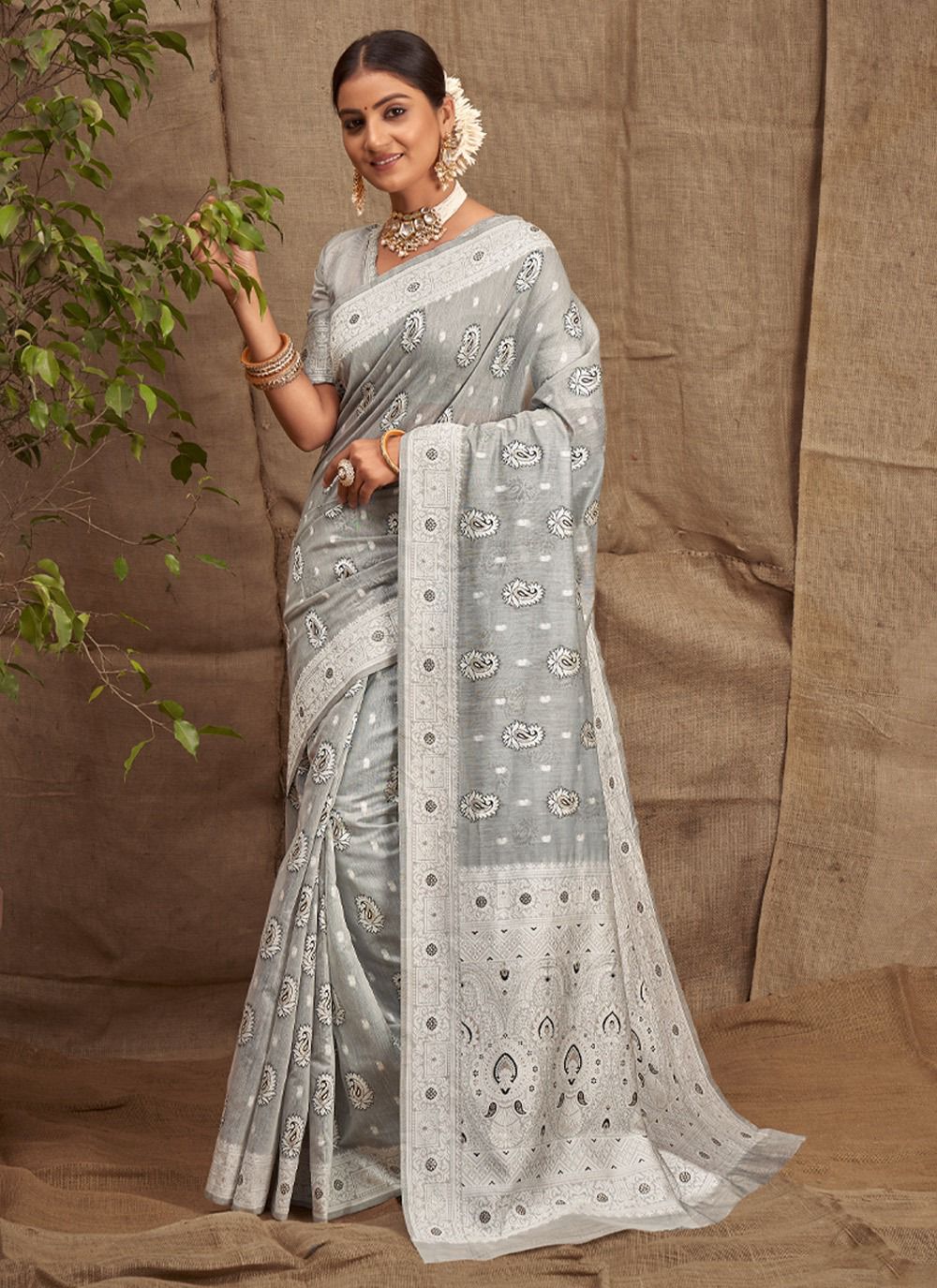 sangam print indra cotton authentic fabrics saree catalog