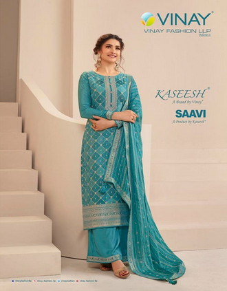 vinay fashion kaseesh saavi dola jaquard gorgeous look gawon catalog