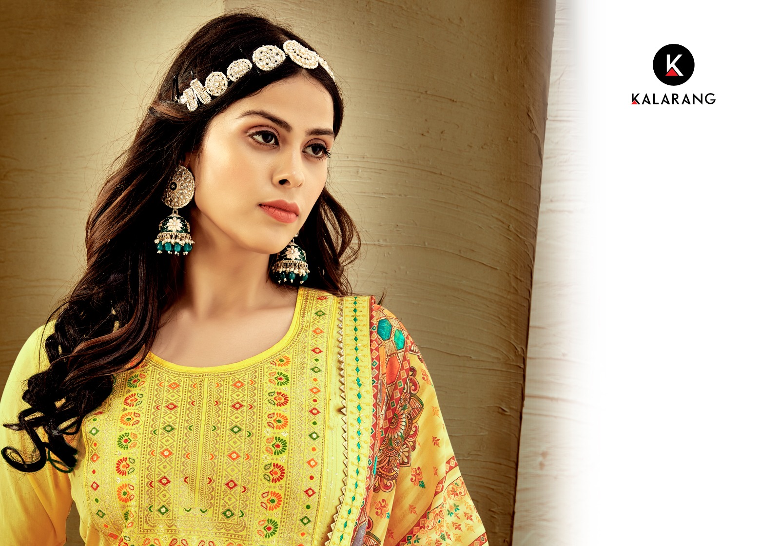 kalarang chameli muslin gorgeous look salwar suit catalog