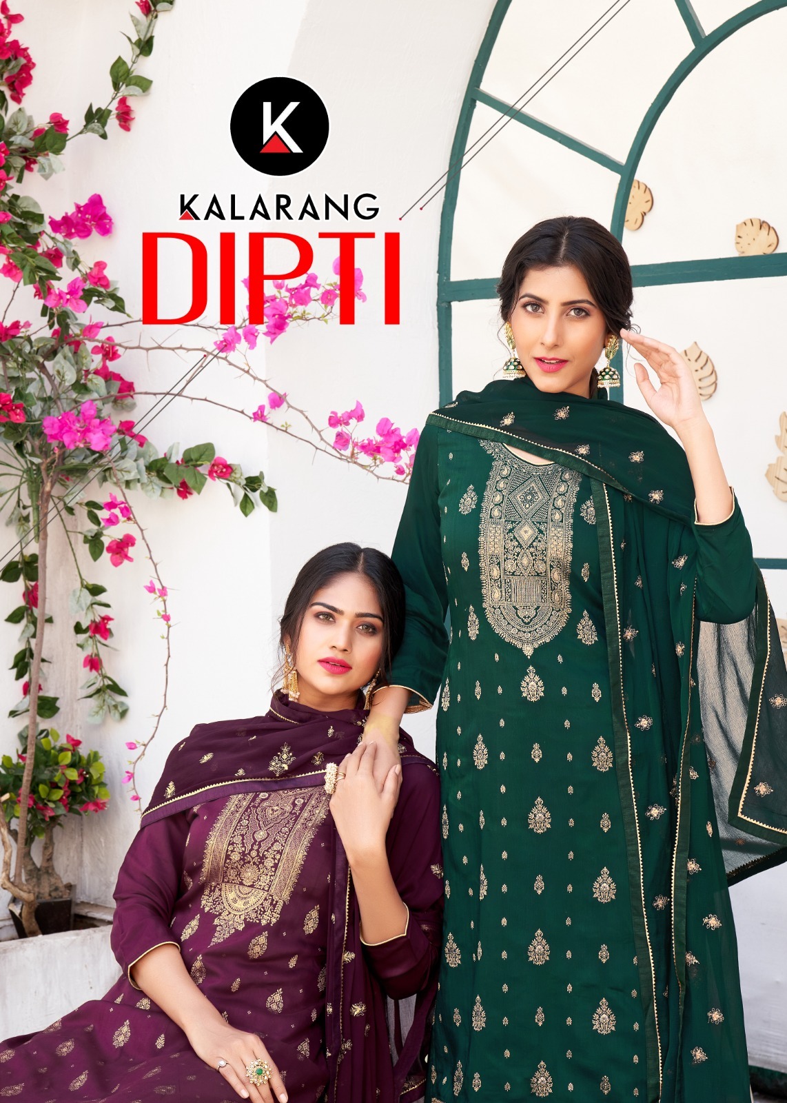 kalarang dipti russian dola regal look salwar suit catalog