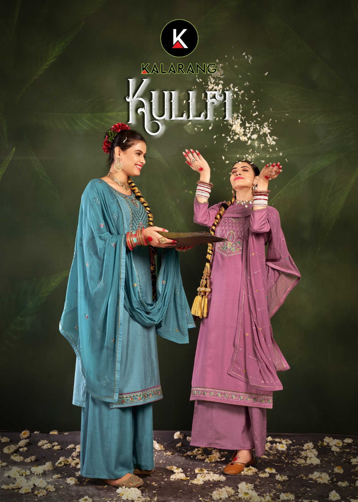 kalarang kullfi cotton elegant salwar suit catalog