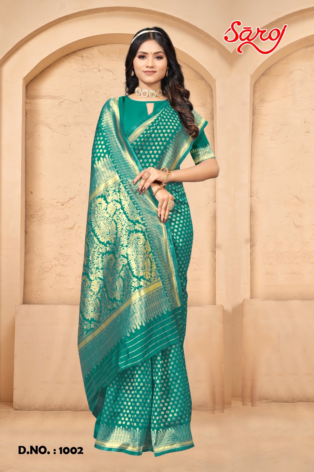 saroj saree kaamya 3 soft silk elegant look saree catalog