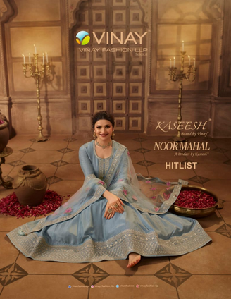 vinay fashion kaseesh noor mahal hit list dola silk gorgeous look gawon catalog