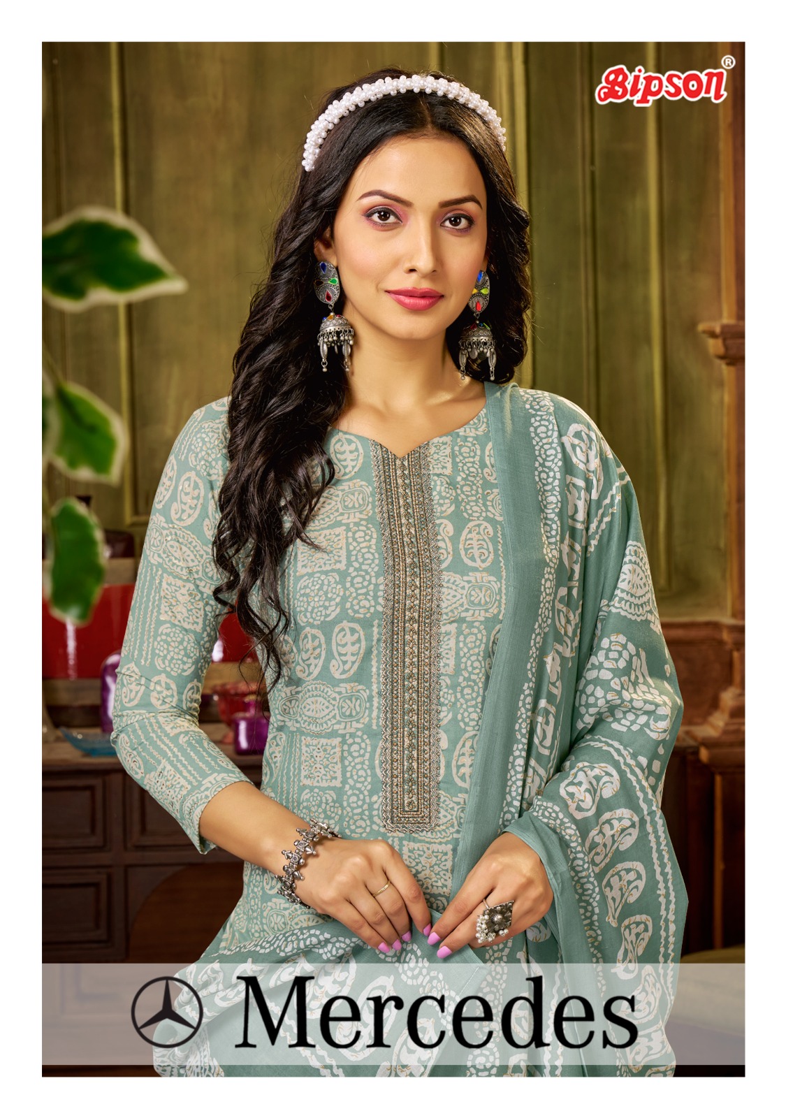 bipson mercedes 2148 cotton catchy look salwar suit catalog