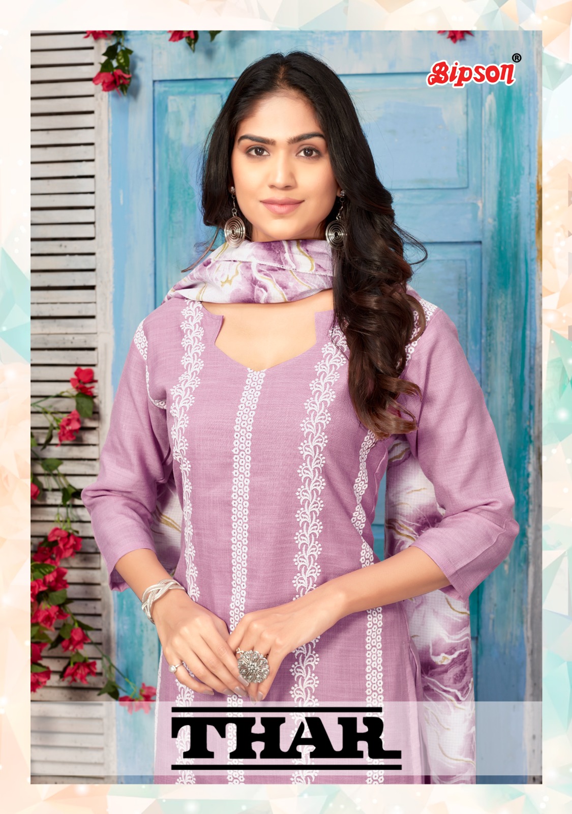 bipson thar 2225 linen gorgeous look salwar suit catalog