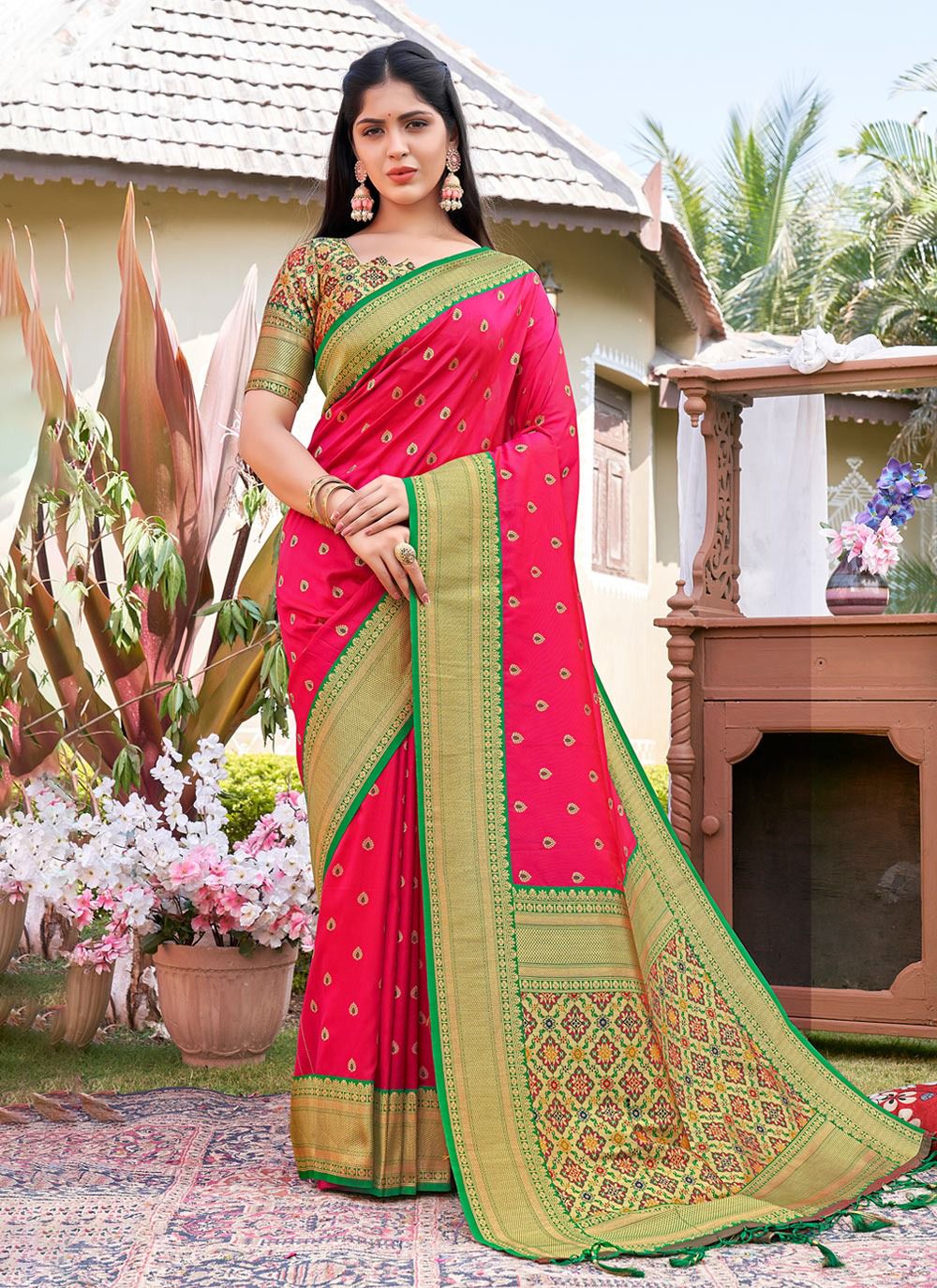 sangam print mahima silk  regal look saree catalog