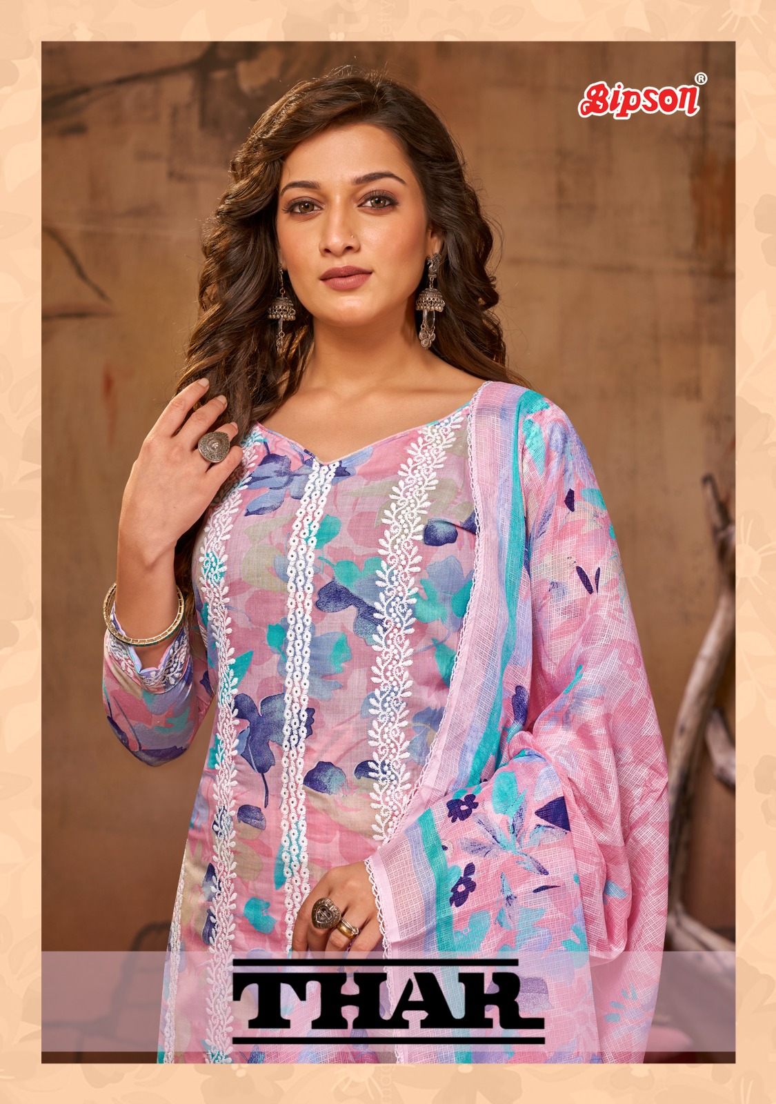 bipson thar 2254 cotton exclusive look salwar suit catalog