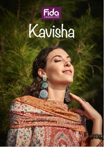 fida international kavisha digital kashmiri wool attrective look salwar suit cataloug