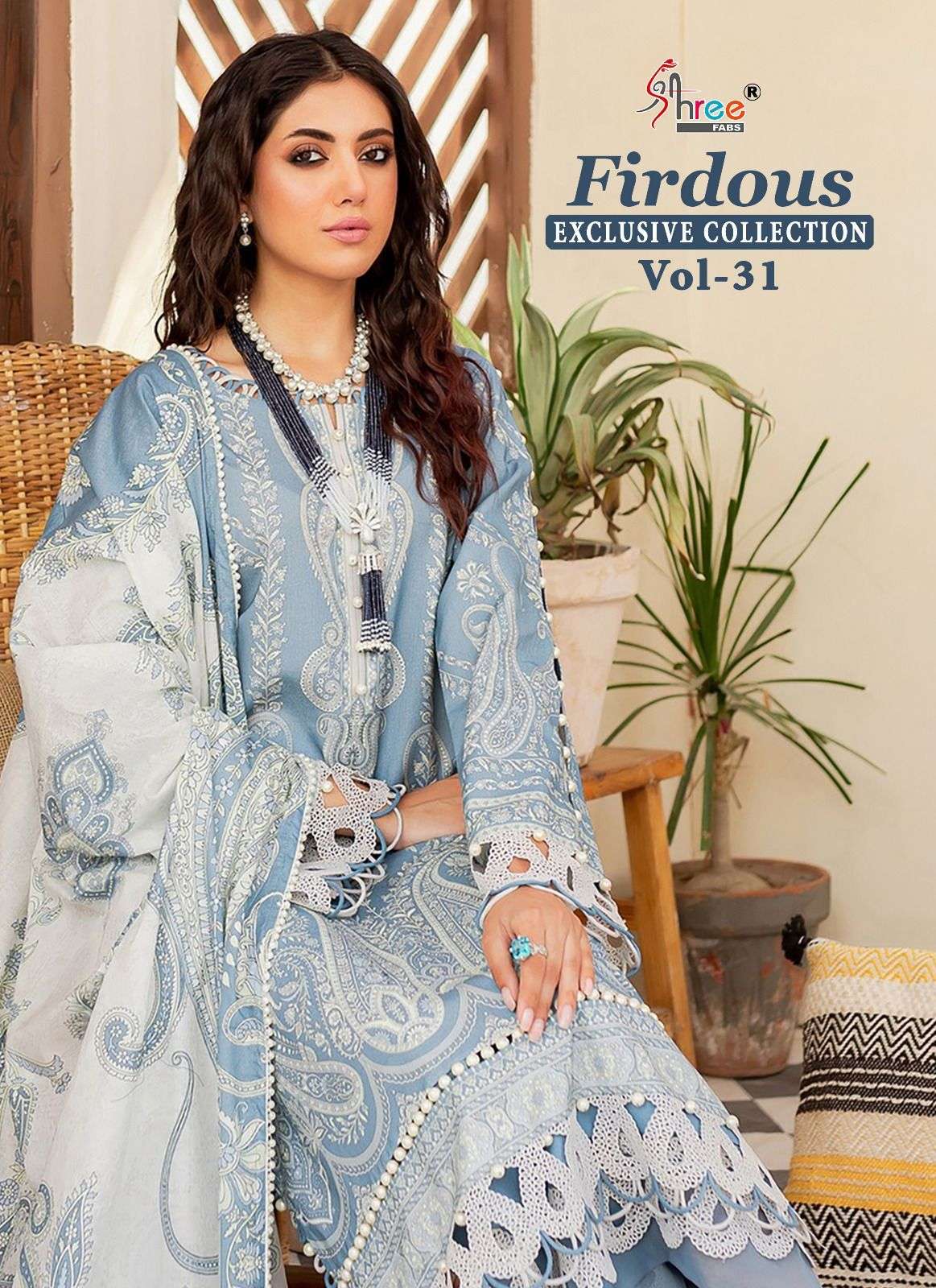 shree fabs firdous exclusive collection vol 31 cotton gorgeous look salwar suit cotton dupatta catalog