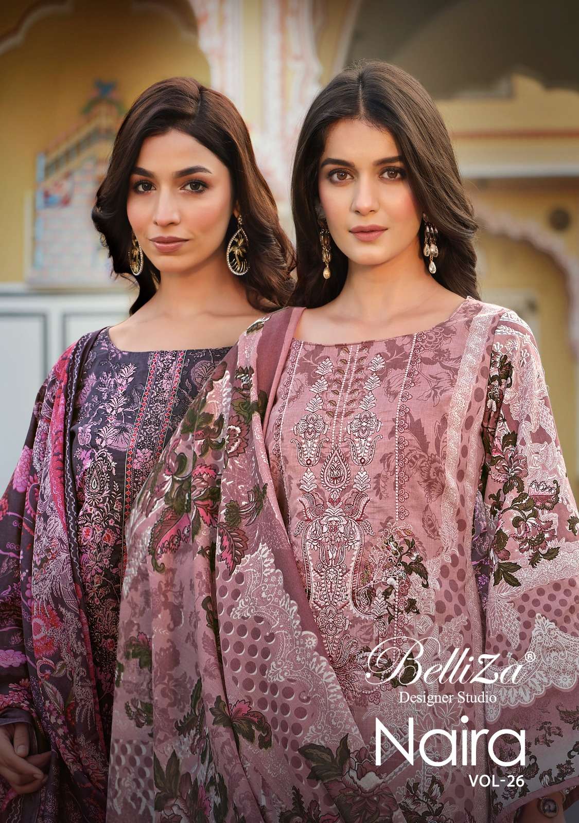 belliza designer studio  naira vol 26 mal mal cotton elegant salwar suit catalog