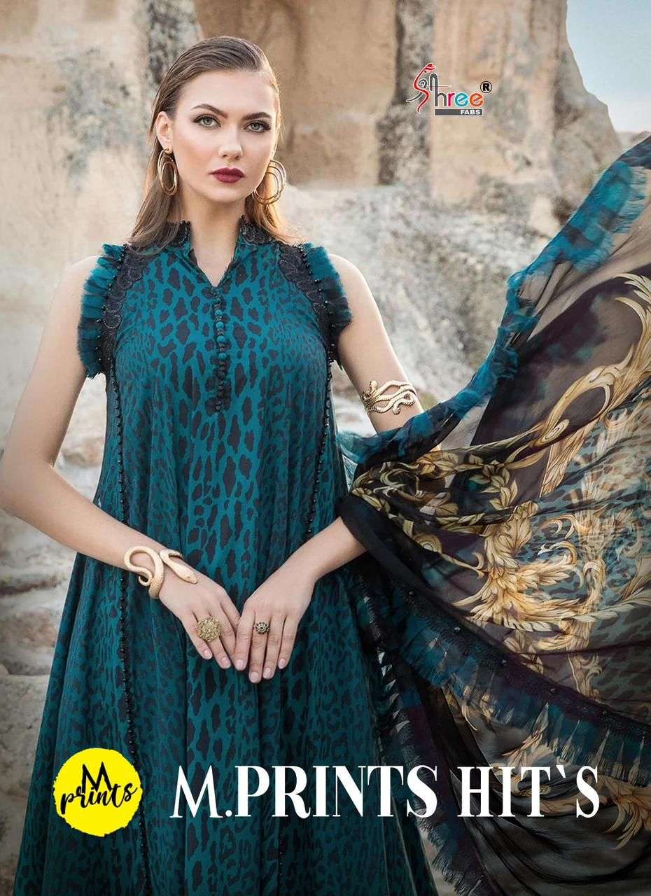 shree fabs mariya b hits d no 3368 3369 cotton exclusive print  salwar suit with cotton dupatta catalog